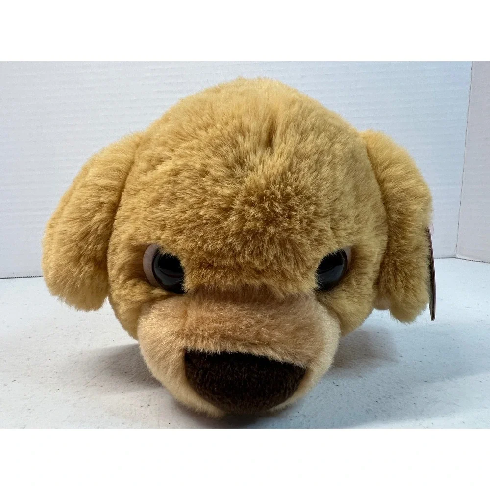 Aurora World Golden Retriever Puppy Plush Stuffed Animal Tan Dog 9 Inch 3202